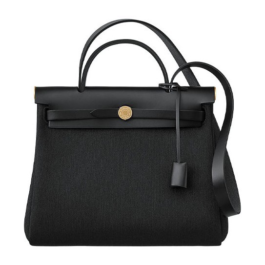 Hermes Herbag Zip 31 Black