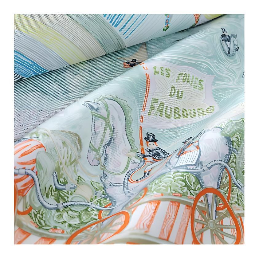 Hermes Silk Scarf