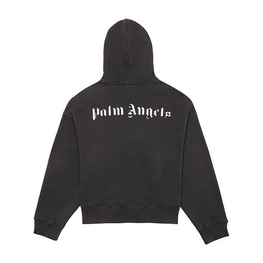 Palm Angels Cactus Hoodie Black