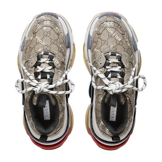 Gucci x Balenciaga Triple S Brown