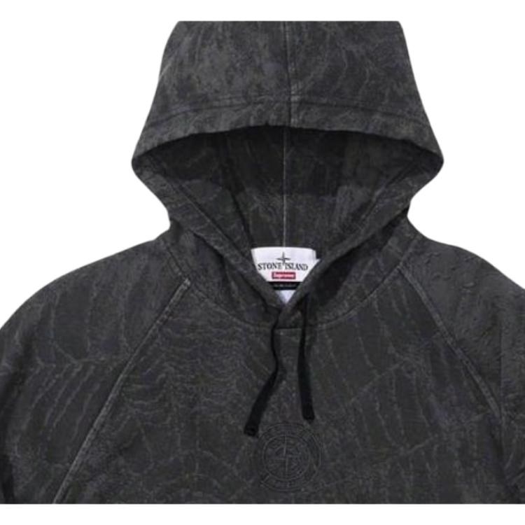 Supreme x Stone Island Hooded Sweatshirt