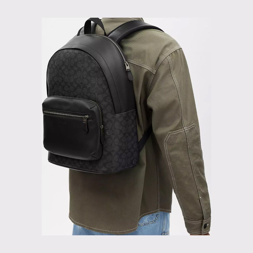 COACH Canvas Backpack