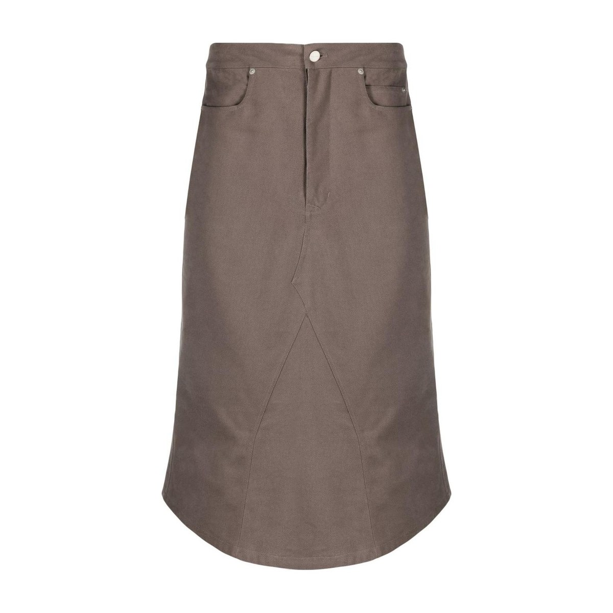 Rick Owens FW22 Brown Skirt
