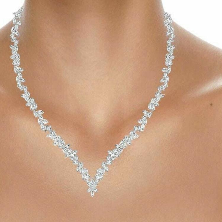 Swarovski Diapason Necklace Silver