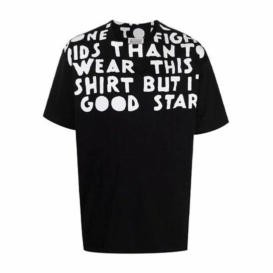Maison Margiela Slogan Print T-Shirt