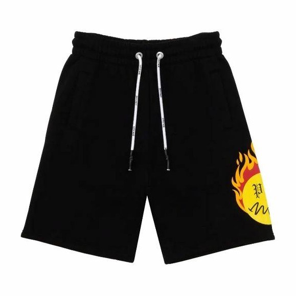 Palm Angels Burning Head Shorts