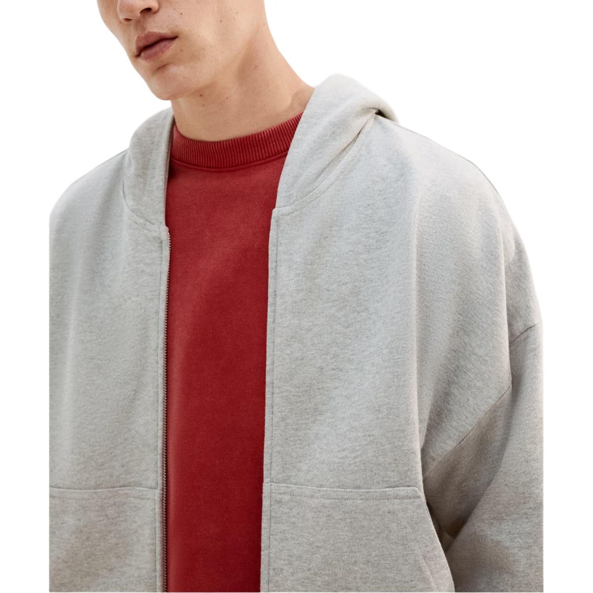 H&M Hoodie Zipper Long Sleeve
