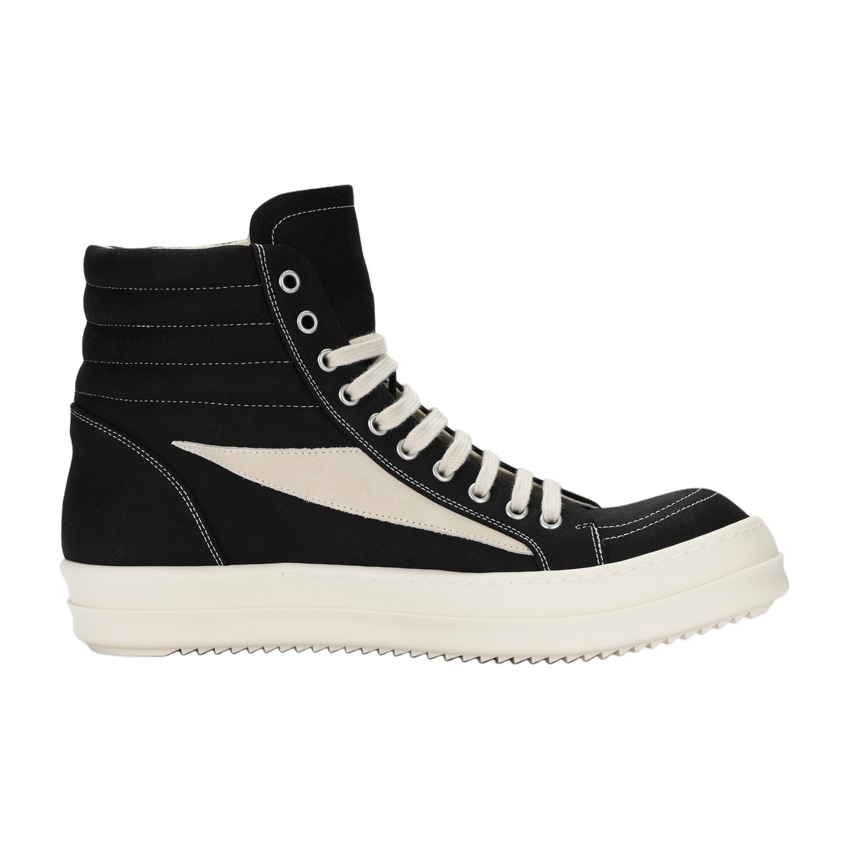 Rick Owens High Top Sneakers Black