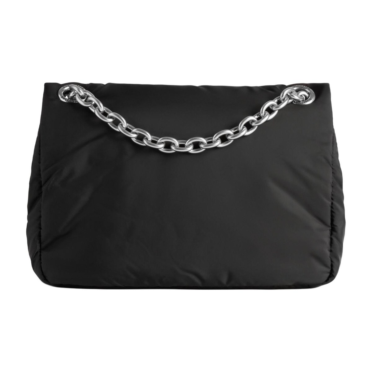 Balenciaga B Logo Mini Nylon Bag Black