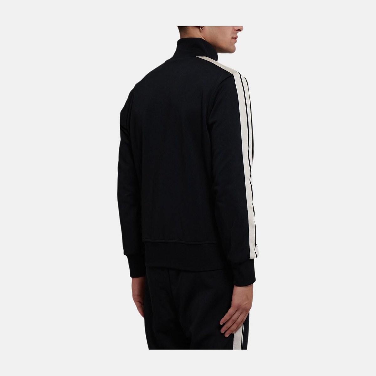 Palm Angels SS23 Letter Logo Zip Jacket Black