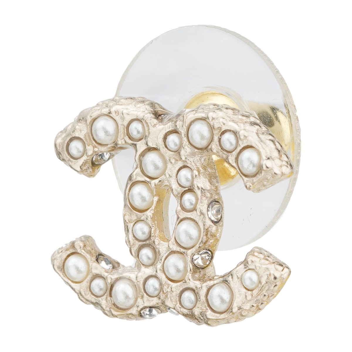 Chanel Pearl Double C Earrings