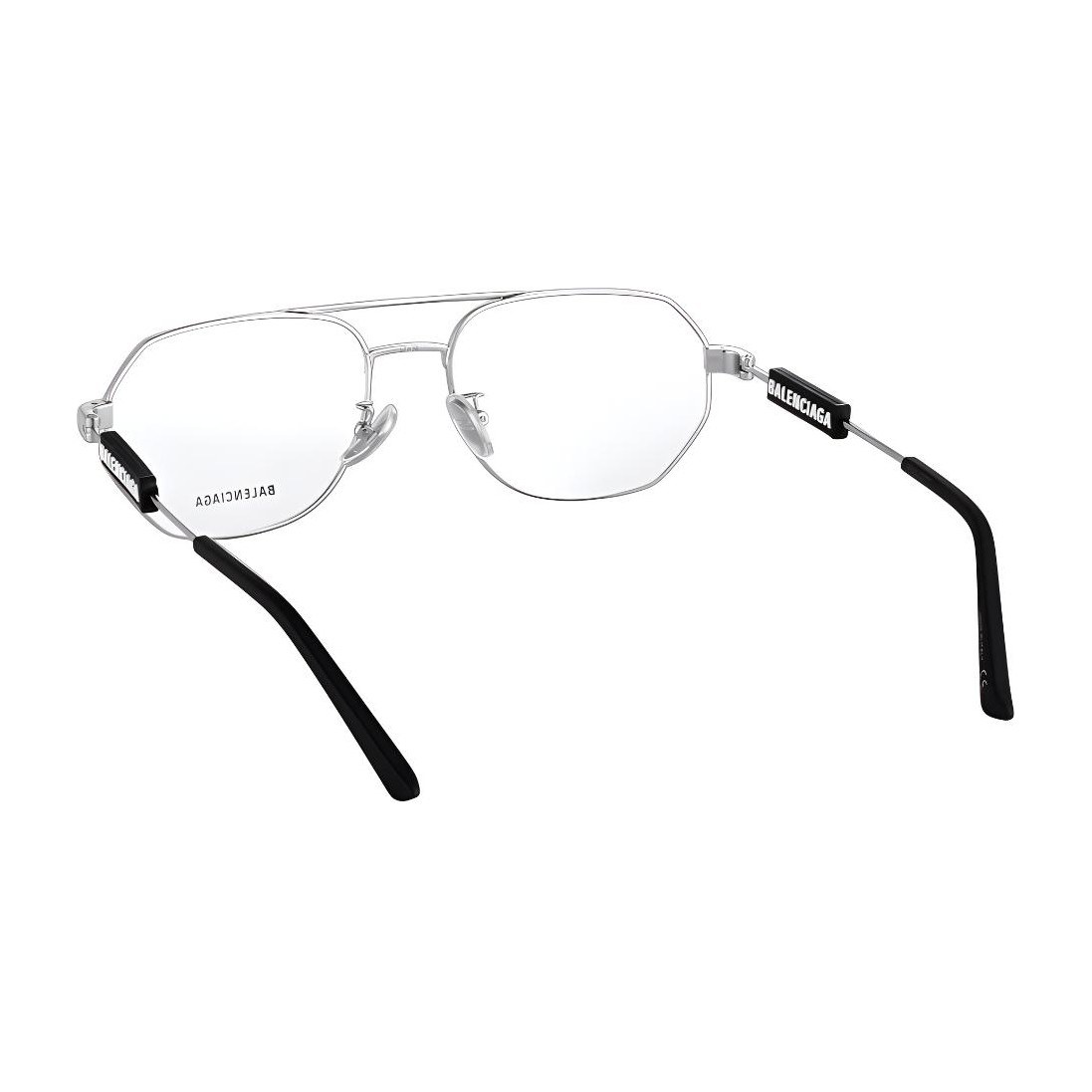 Balenciaga Optical Aviator Silver