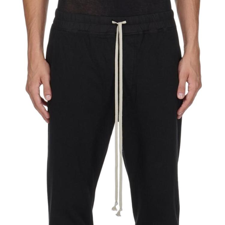 Rick Owens DRKSHDW FW24 Relaxed Trousers Black