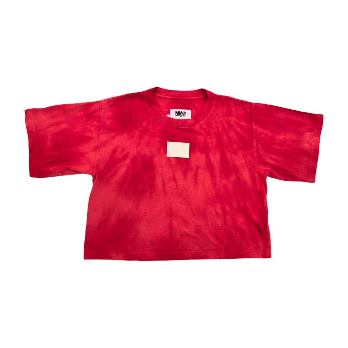 MM6 Maison Margiela Logo Effect Crew Neck T-Shirt