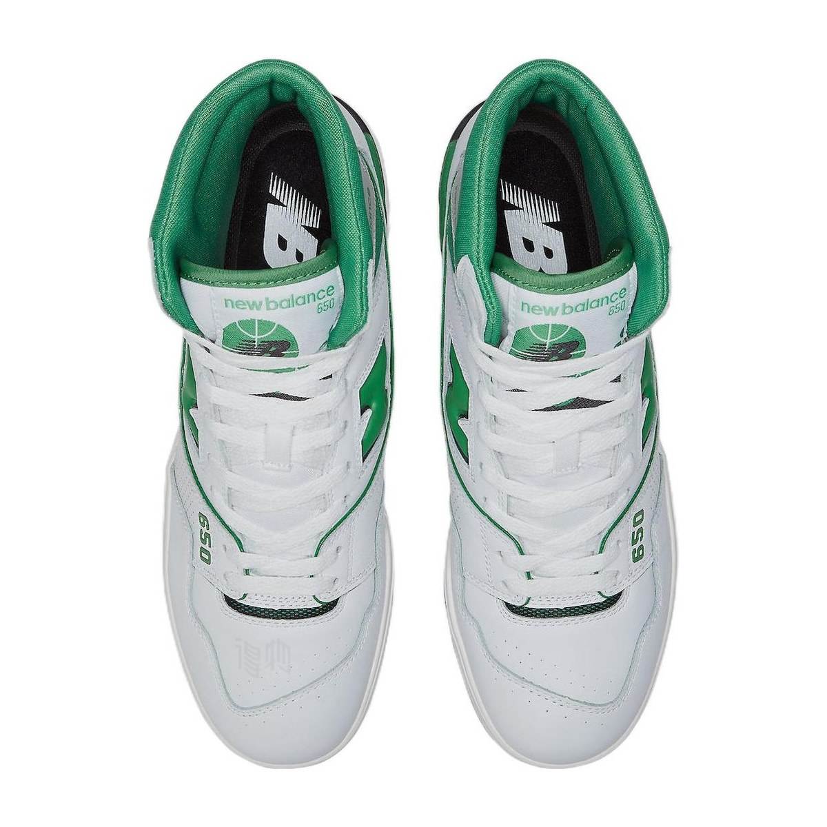 New Balance 650 White Green
