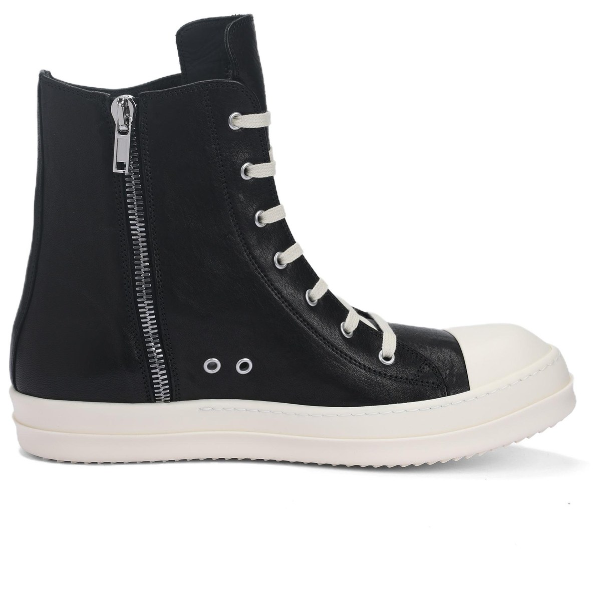 Rick Owens RO High Top Sneakers Black