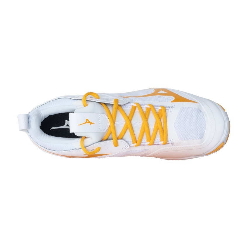 Mizuno Momentum Wave 2 White Yellow