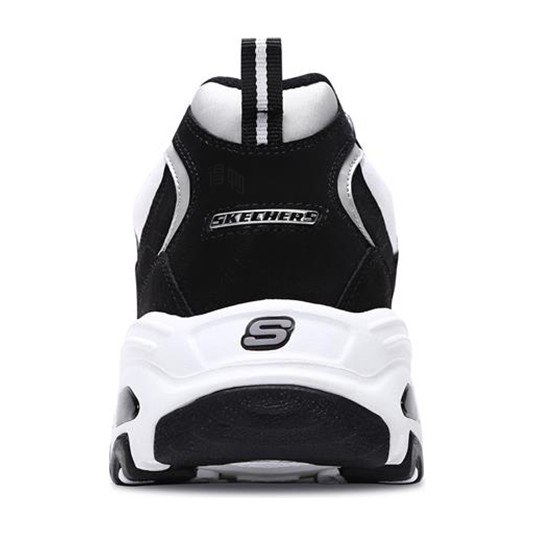 Skechers D'LITES 1.0 Black White