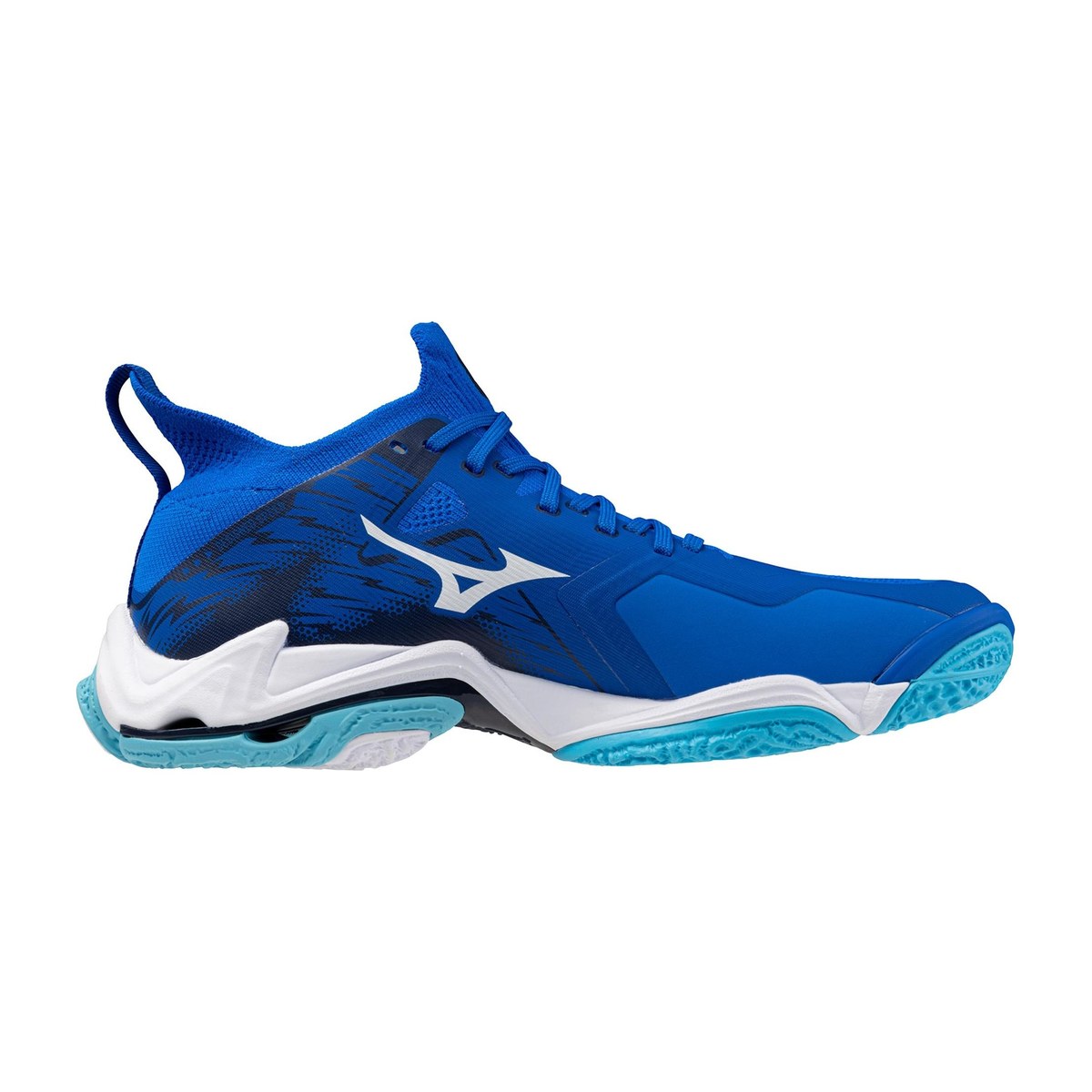 Mizuno Wave Lightning Neo 3 Blue White