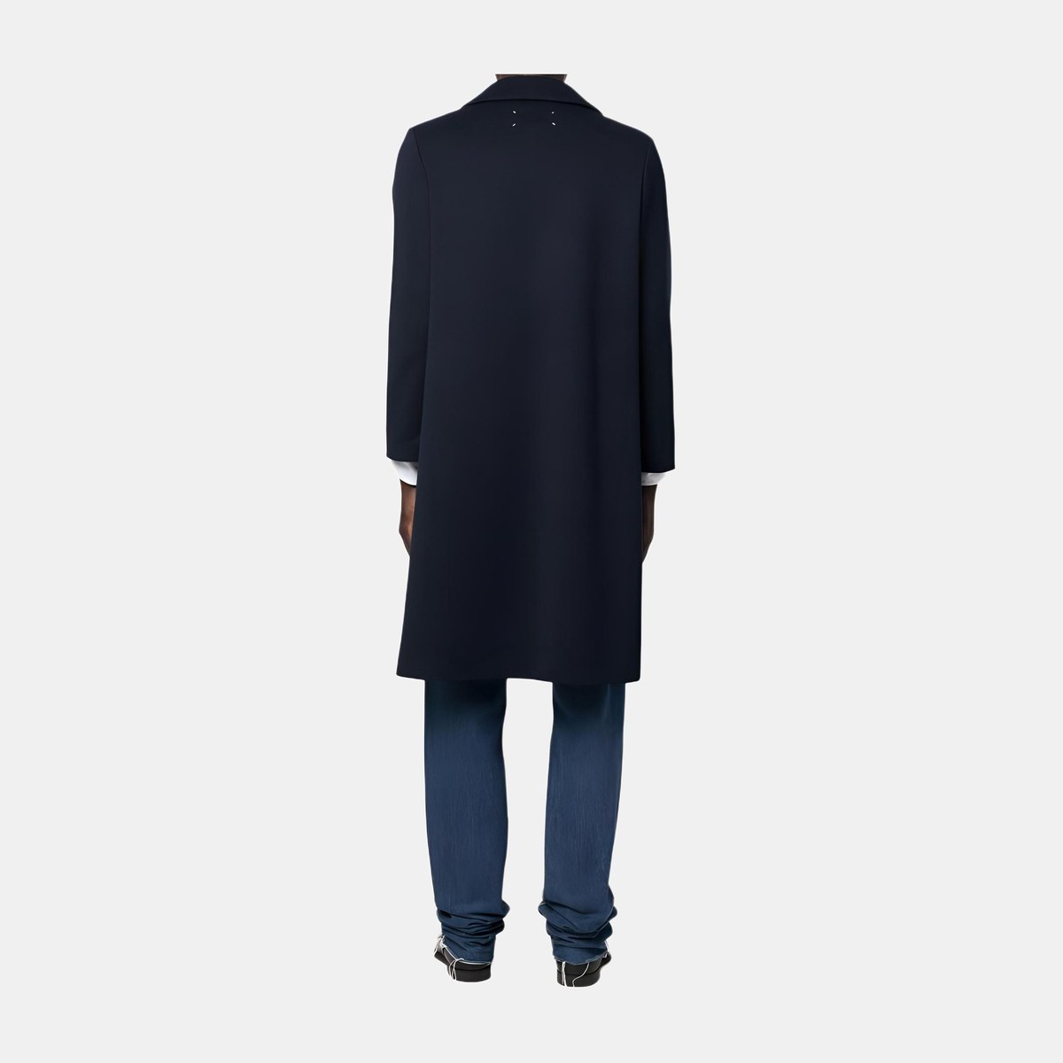 Maison Margiela FW22 Navy Coat