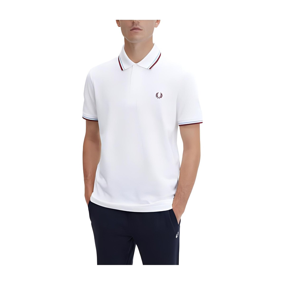 Fred Perry Polo Shirt White