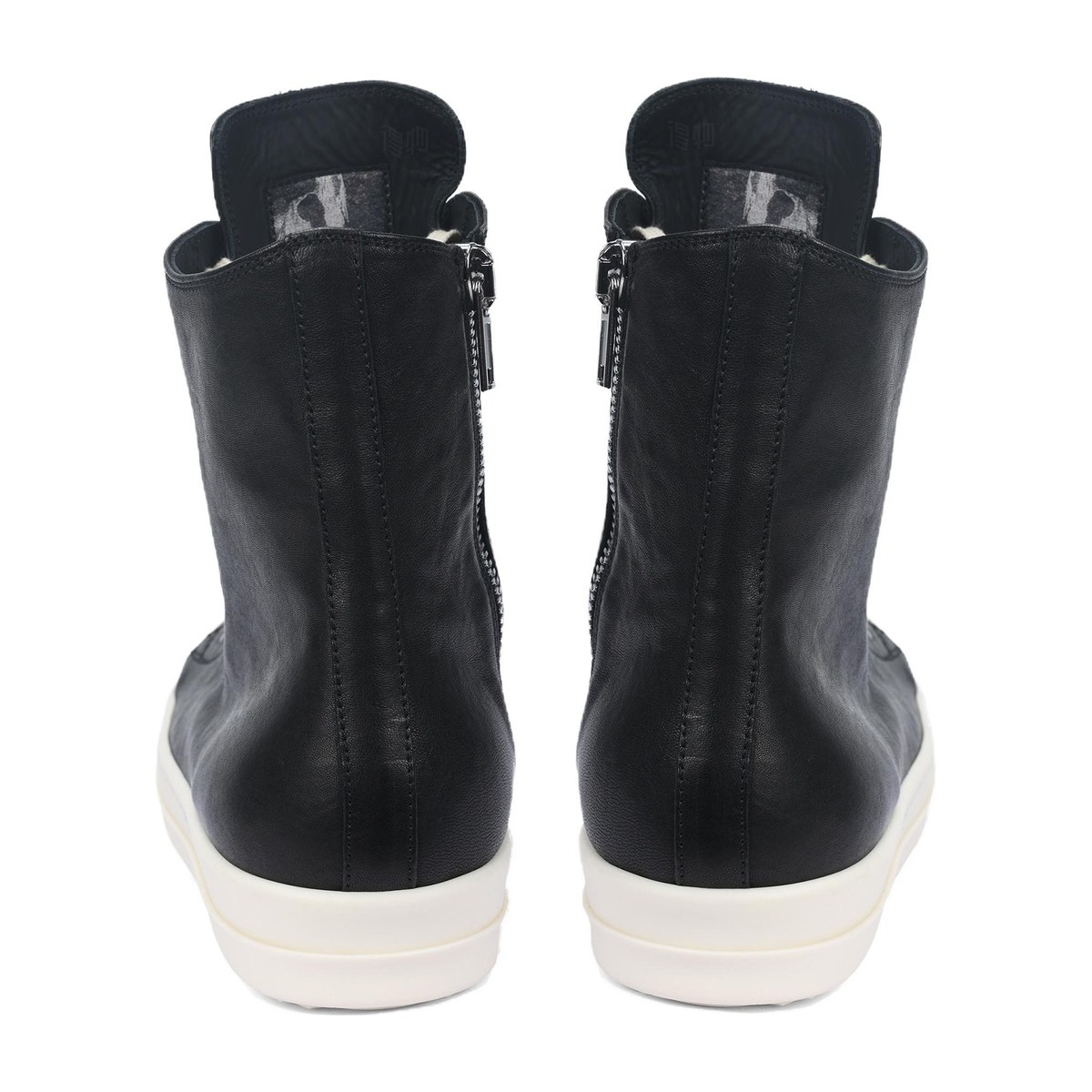 Rick Owens RO High Top Sneakers Black