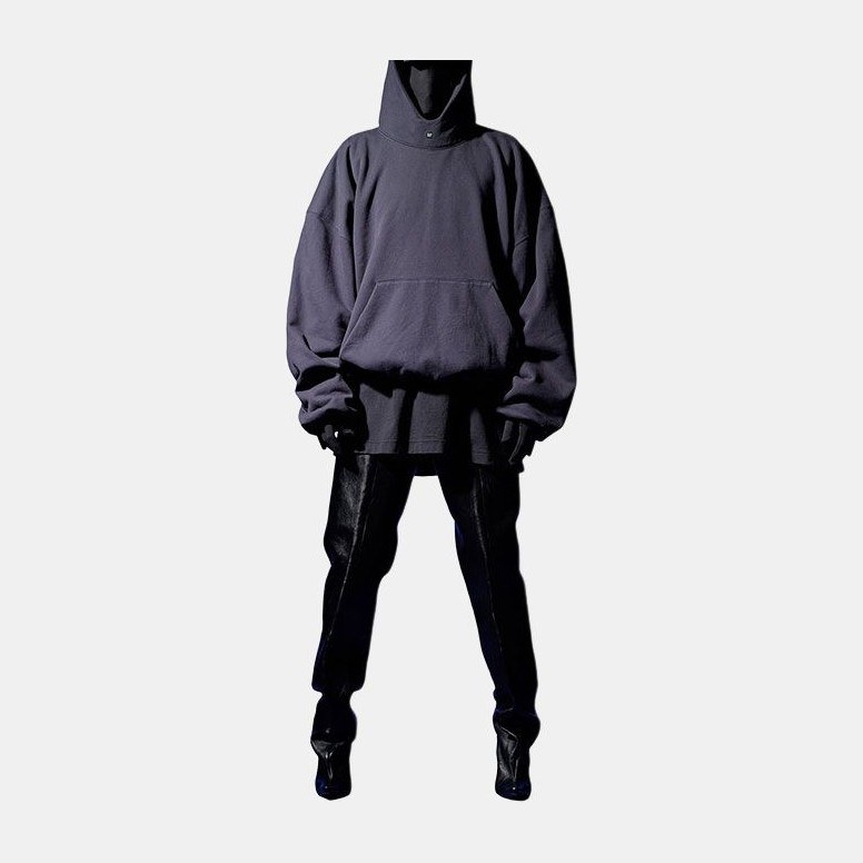 YEEZY x Gap x Balenciaga Logo Hoodie Black