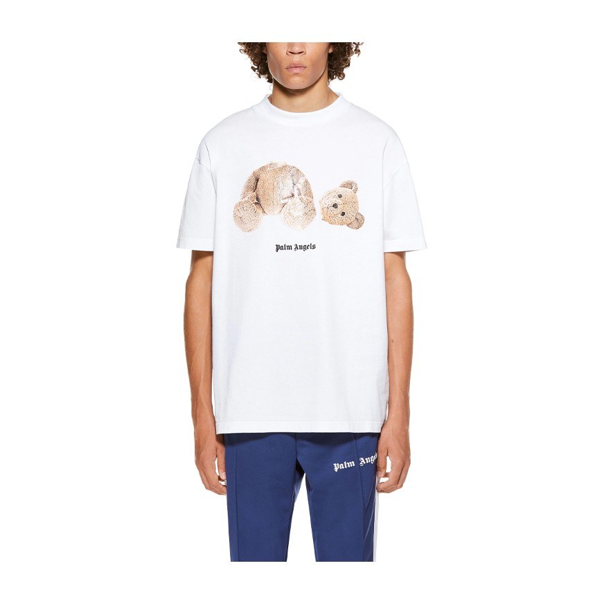 Palm Angels Decapitated Bear T-Shirt White