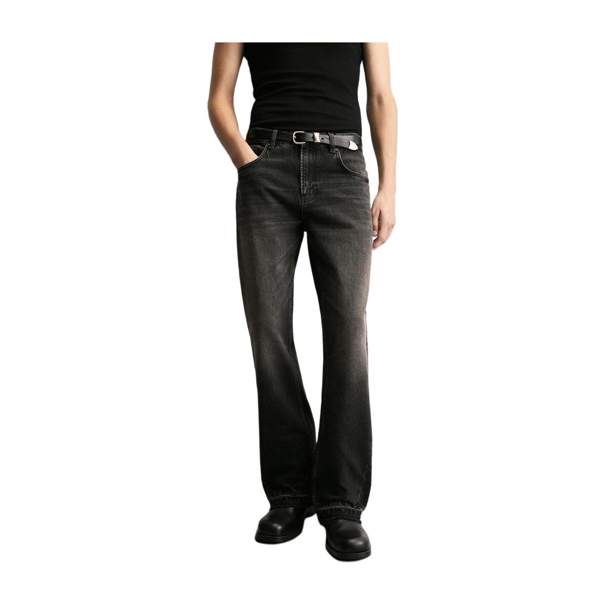 ZARA Flared Casual Jeans