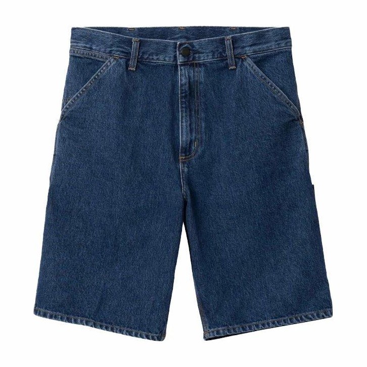 Carhartt WIP SS23 Logo Denim Shorts