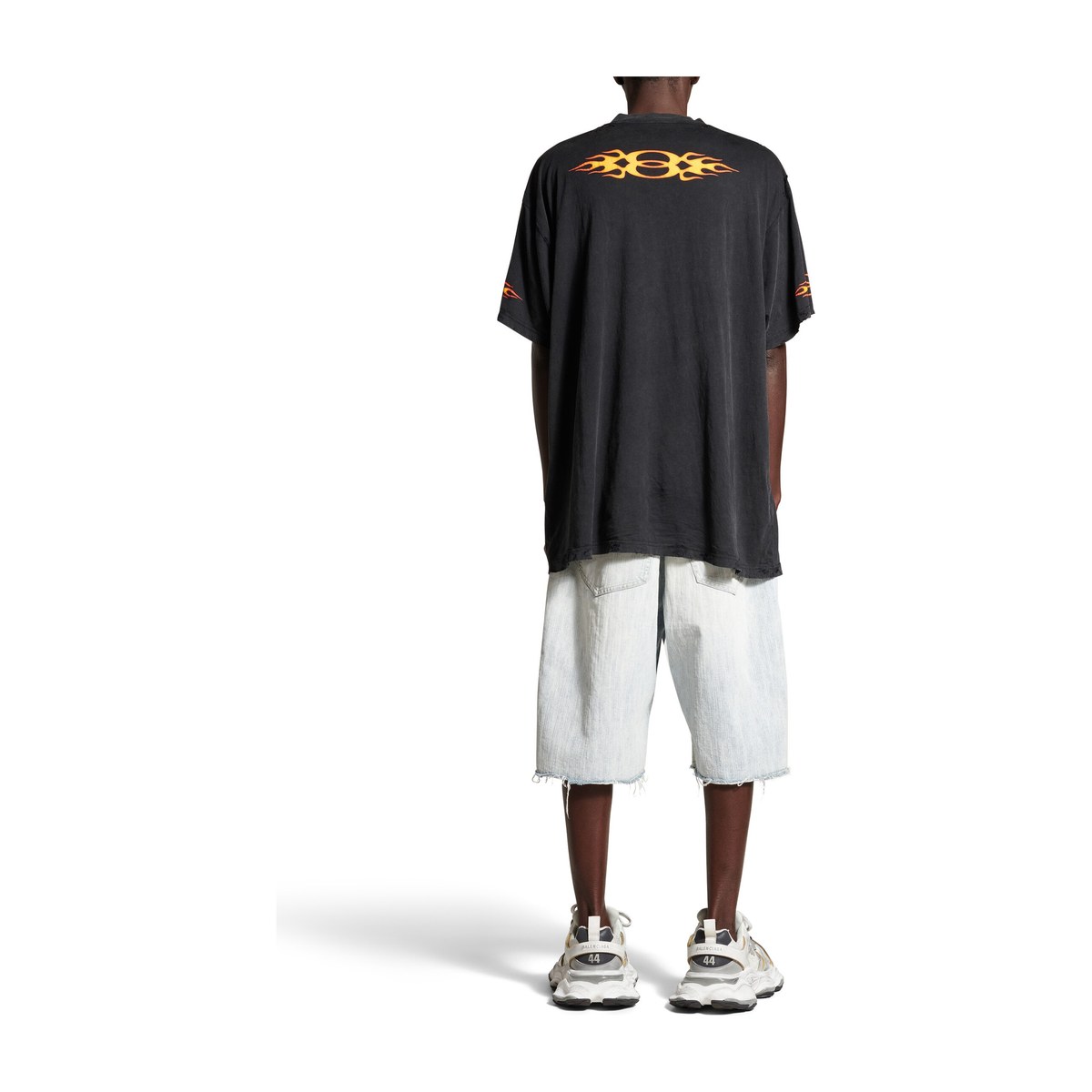 Balenciaga SS24 Flame Logo T-Shirt