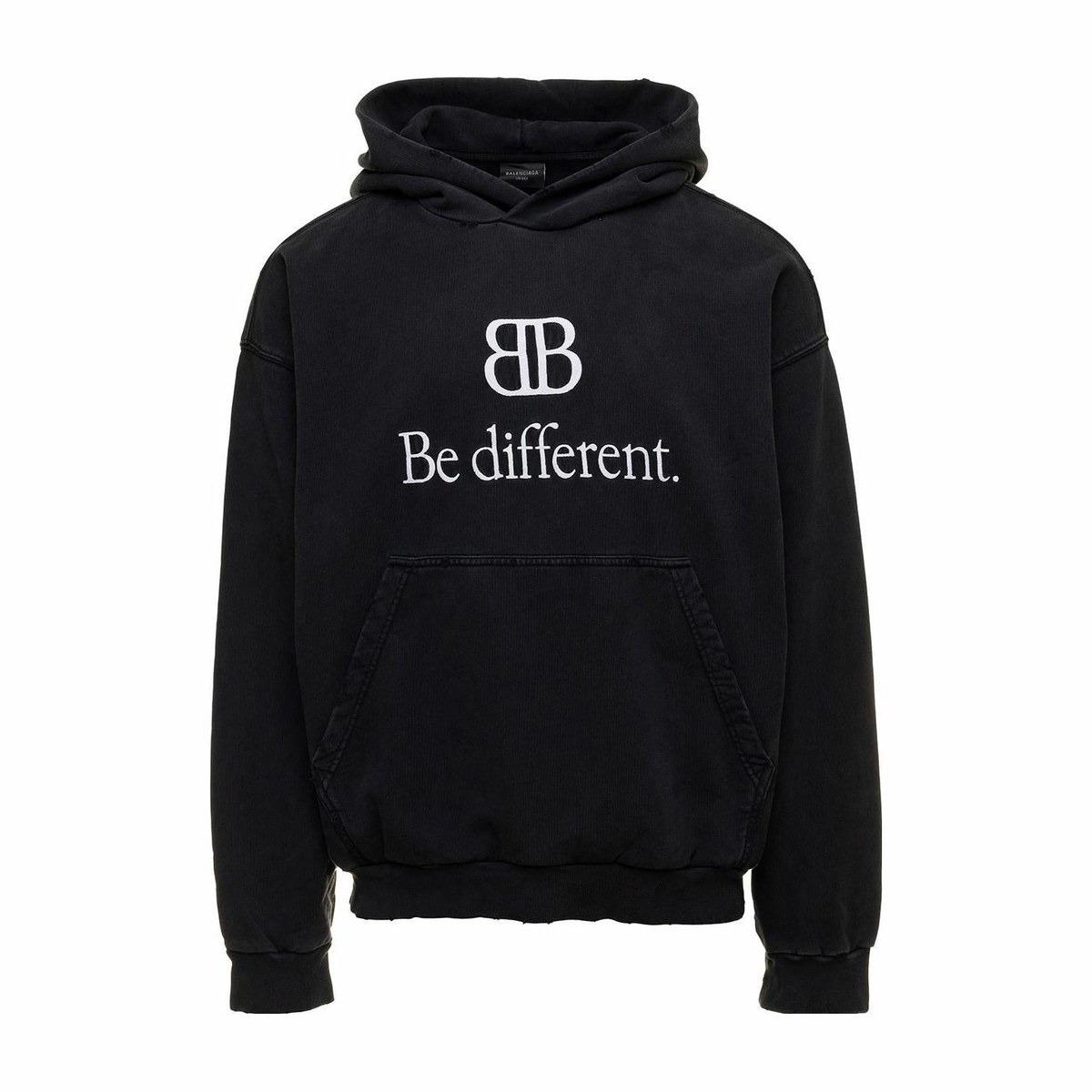 Balenciaga FW22 Be Different Hoodie Black