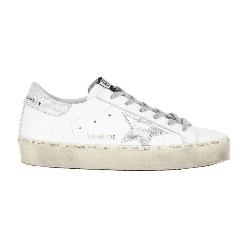 Golden Goose Hi Star Silver Tail