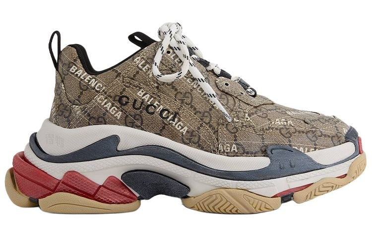 Gucci x Balenciaga Triple S Brown