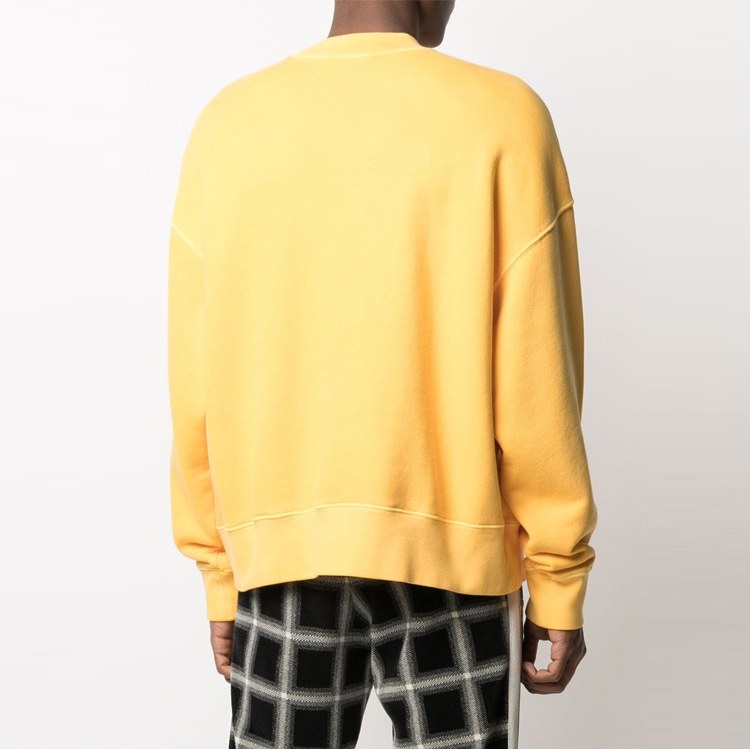 Palm Angels SS21 Logo Crewneck Yellow