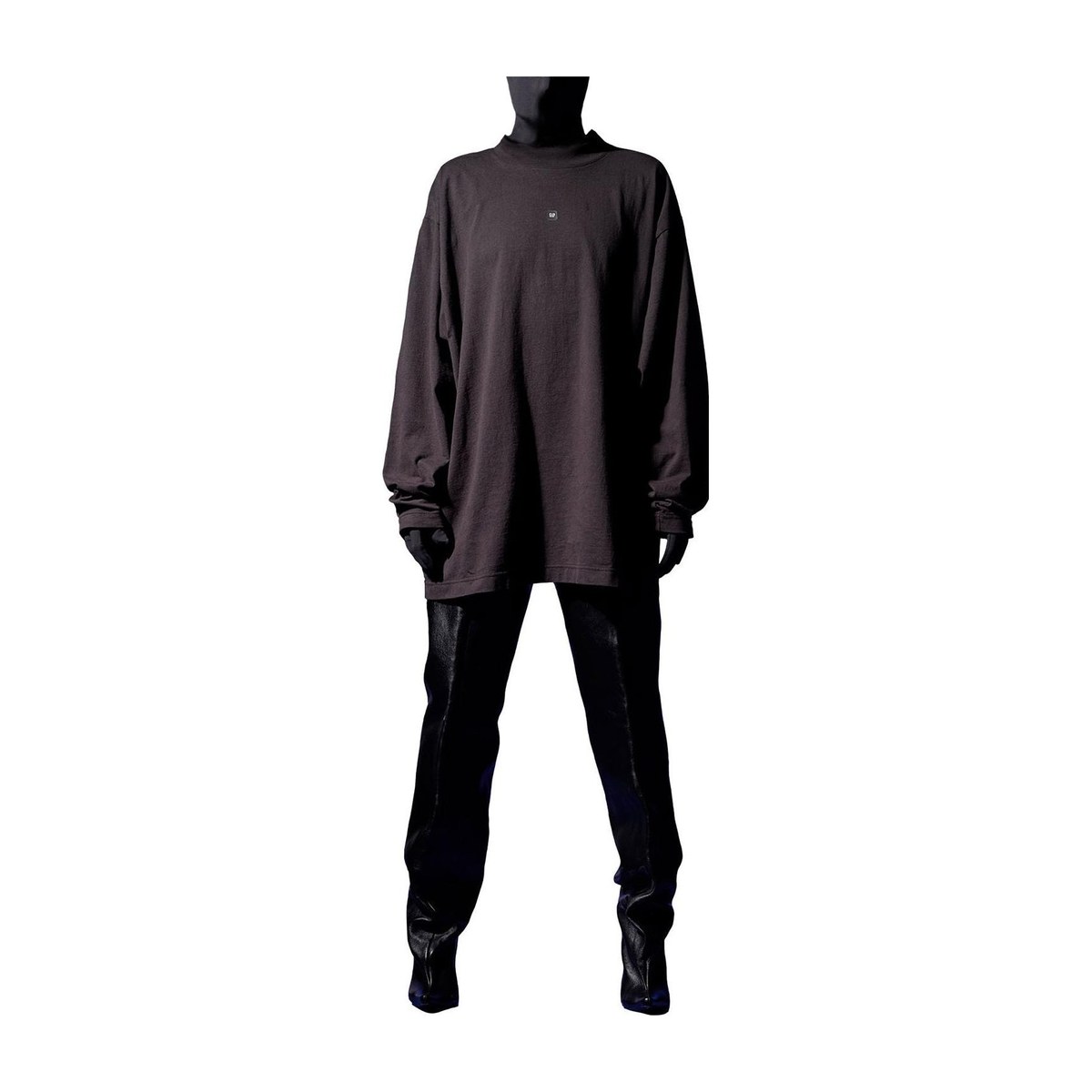 YEEZY x Gap x Balenciaga Black Long Sleeve Tee