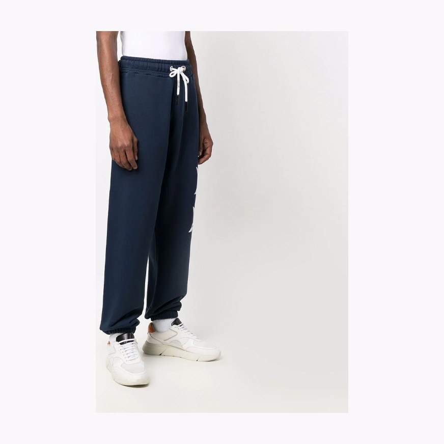 Palm Angels Racing Star Jogger Pants Blue