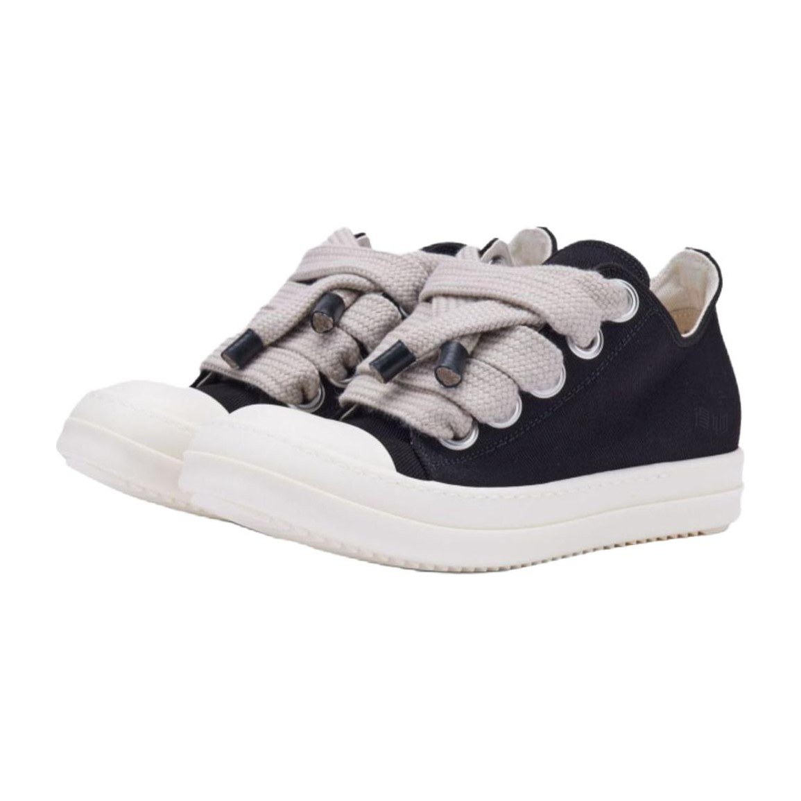 Rick Owens DRKSHDW Low Canvas Sneakers Black