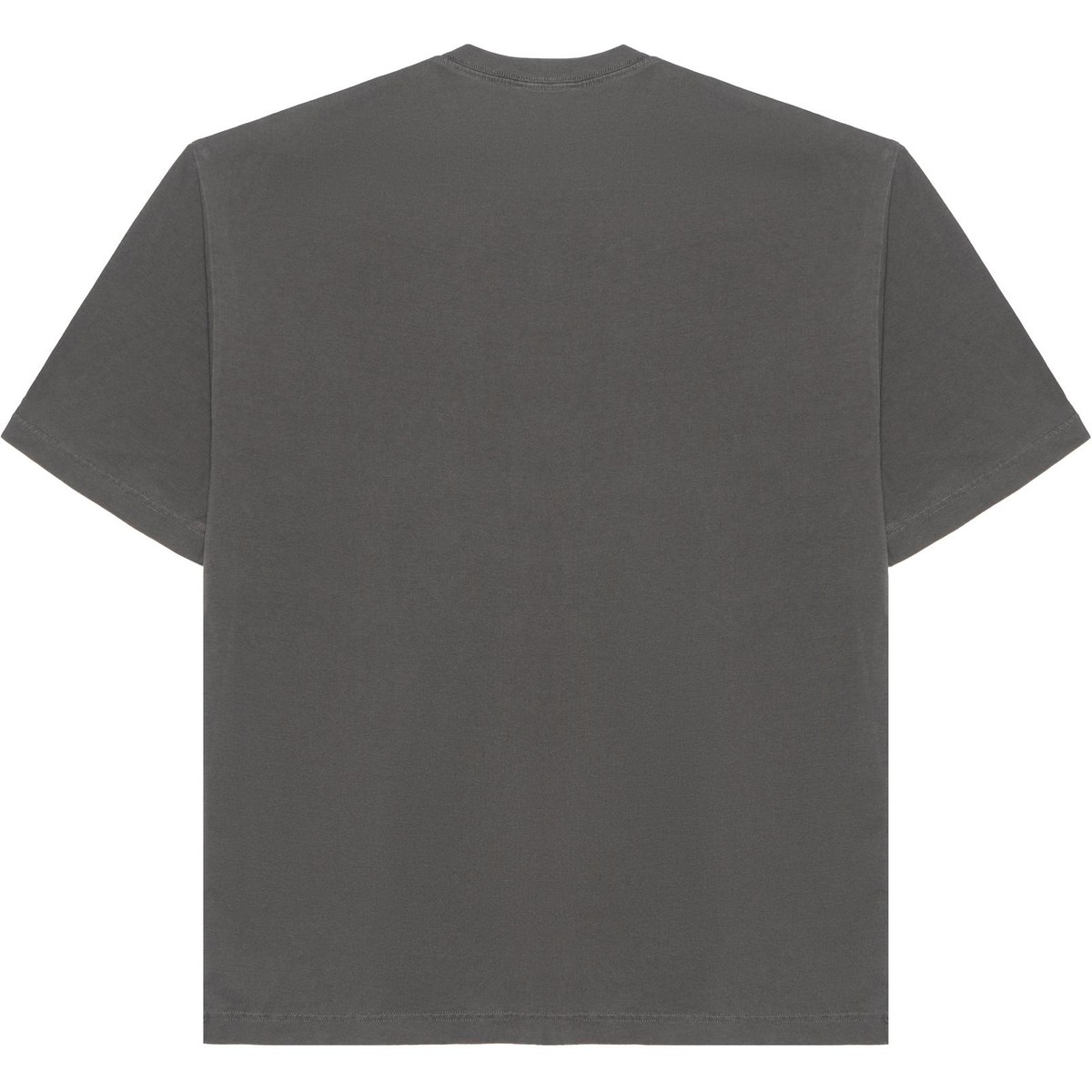 Balenciaga Logo Print T-Shirt Grey