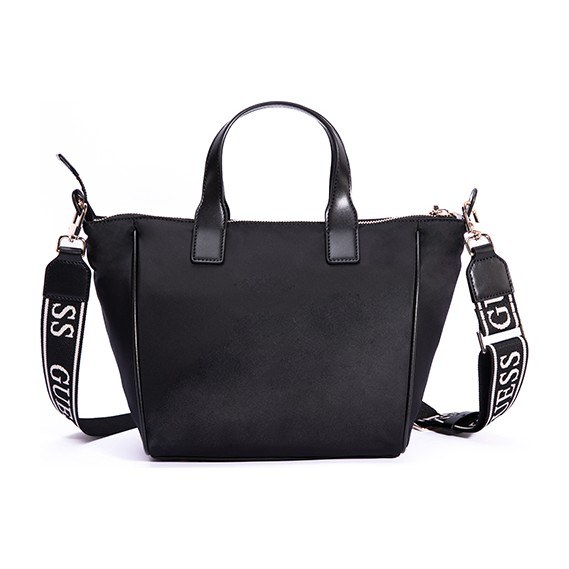 GUESS Nylon Tote Bag Black
