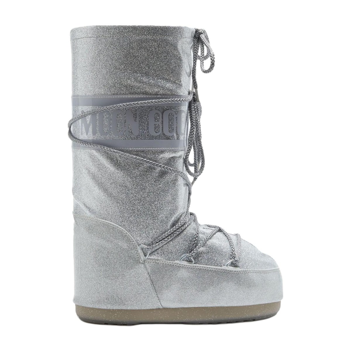 Moon Boot Silver Sequin
