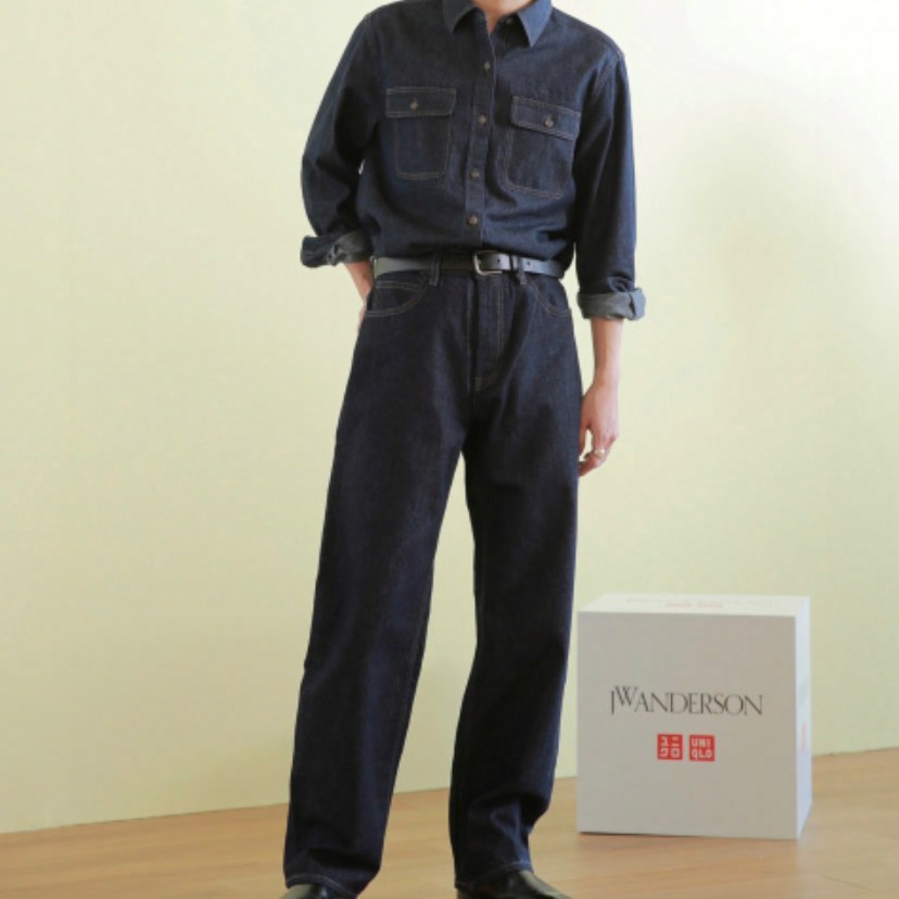 UNIQLO x JW Anderson SS25 Deep Blue Jeans