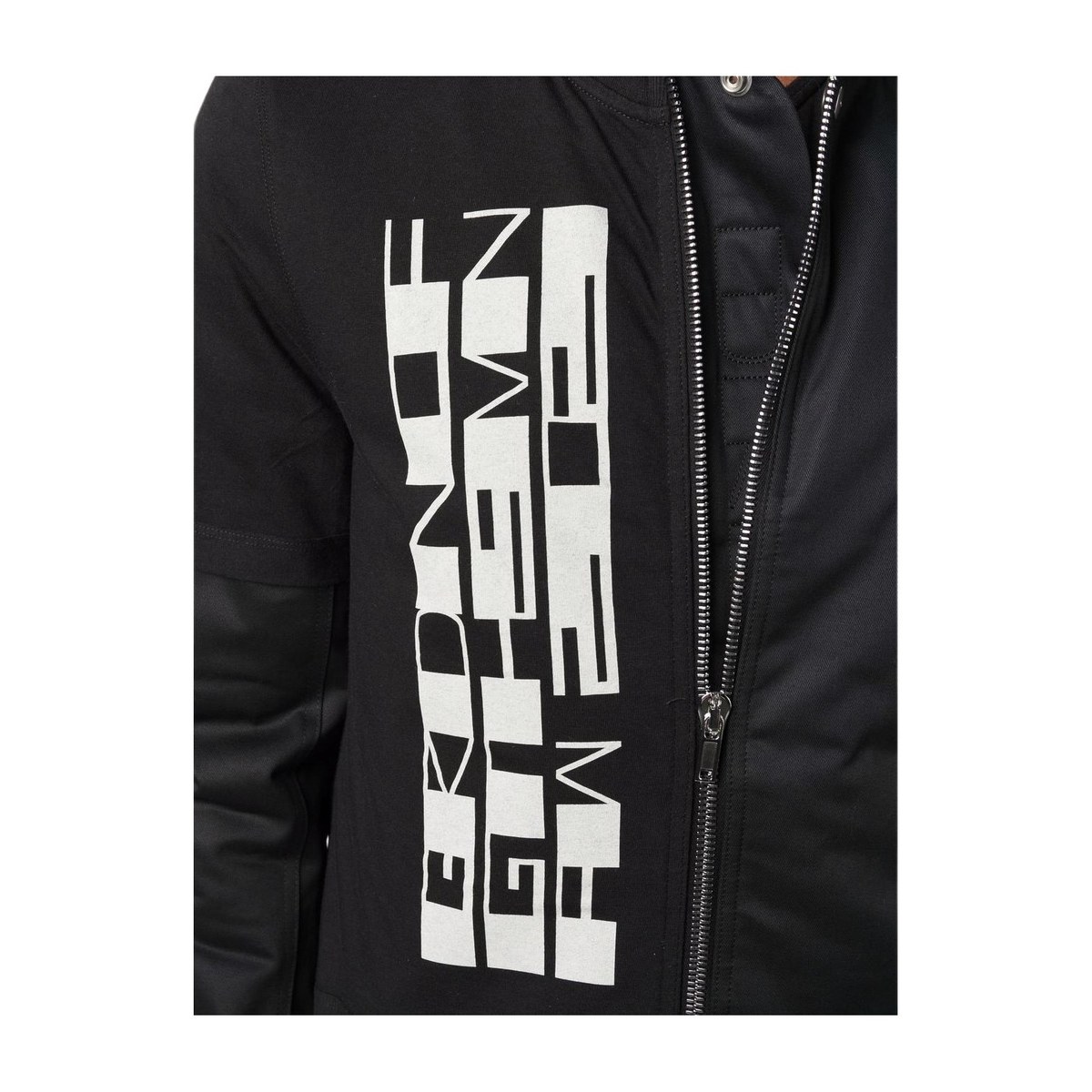Rick Owens DRKSHDW FW21 Bomber Jacket Black