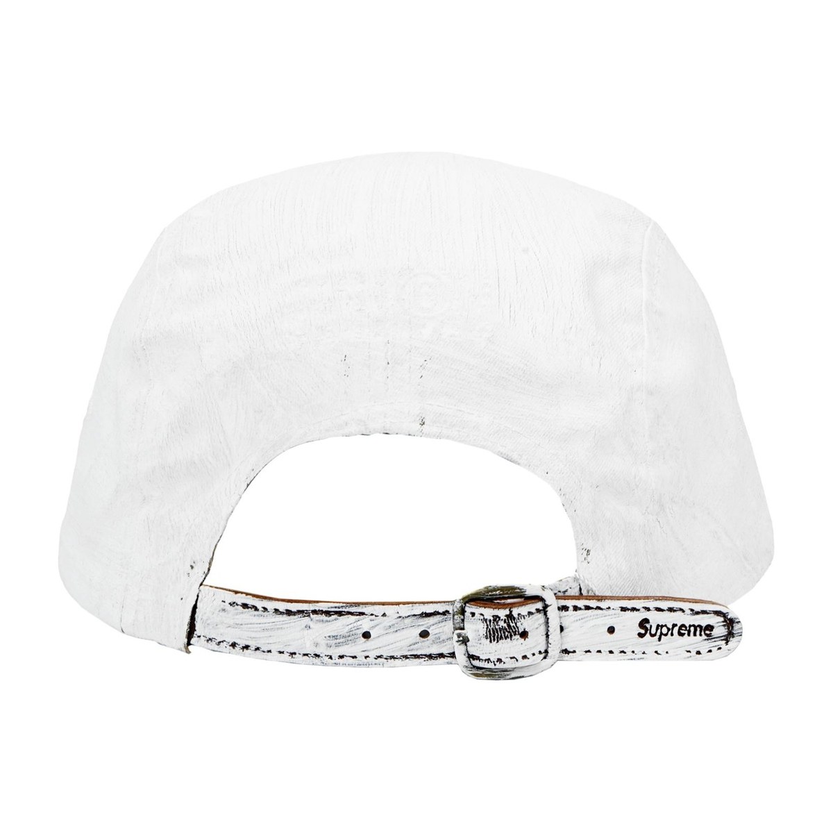 Supreme x MM6 Maison Margiela Painted Camp Cap White