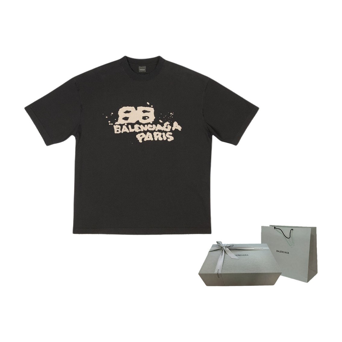 Balenciaga SS23 Black T-Shirt