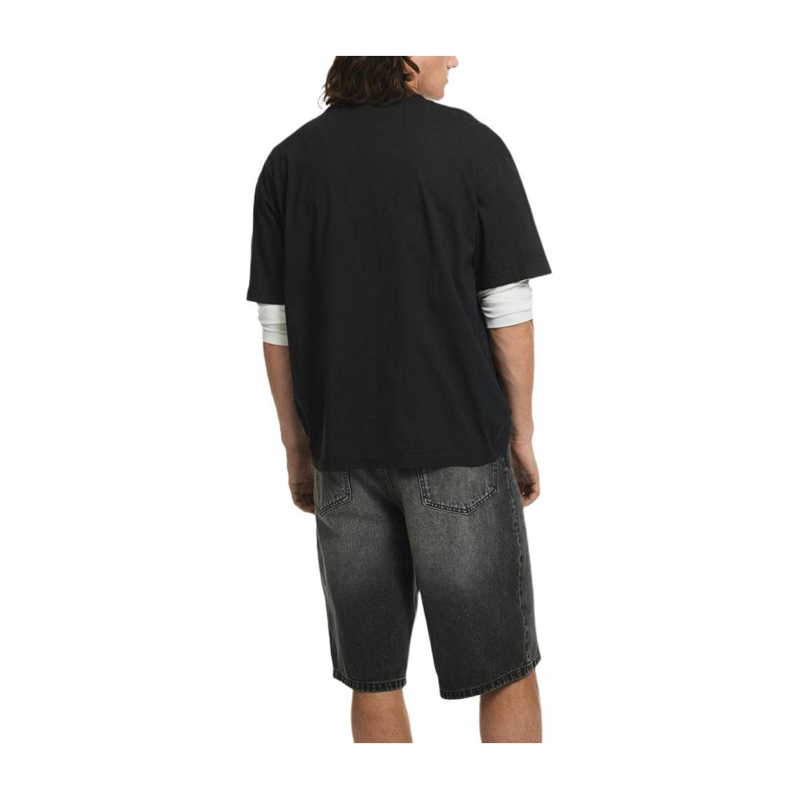 H&M Post Malone Crew Neck Letter Print T-Shirt