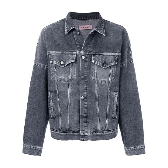 Palm Angels Denim Jacket Black