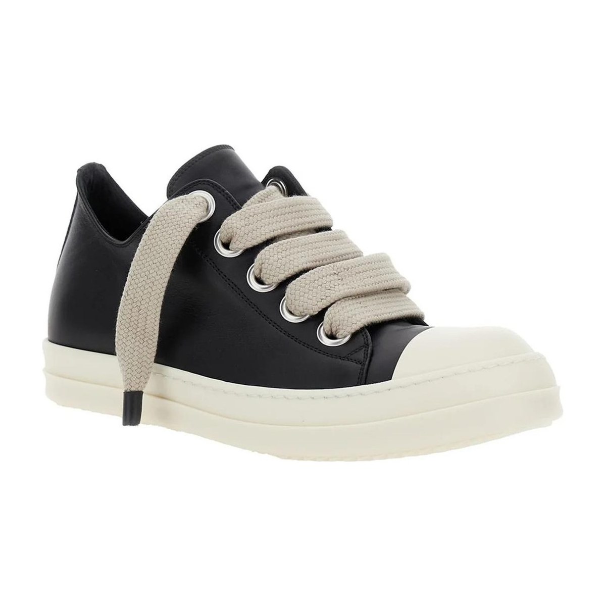 Rick Owens Low Top Sneakers Black