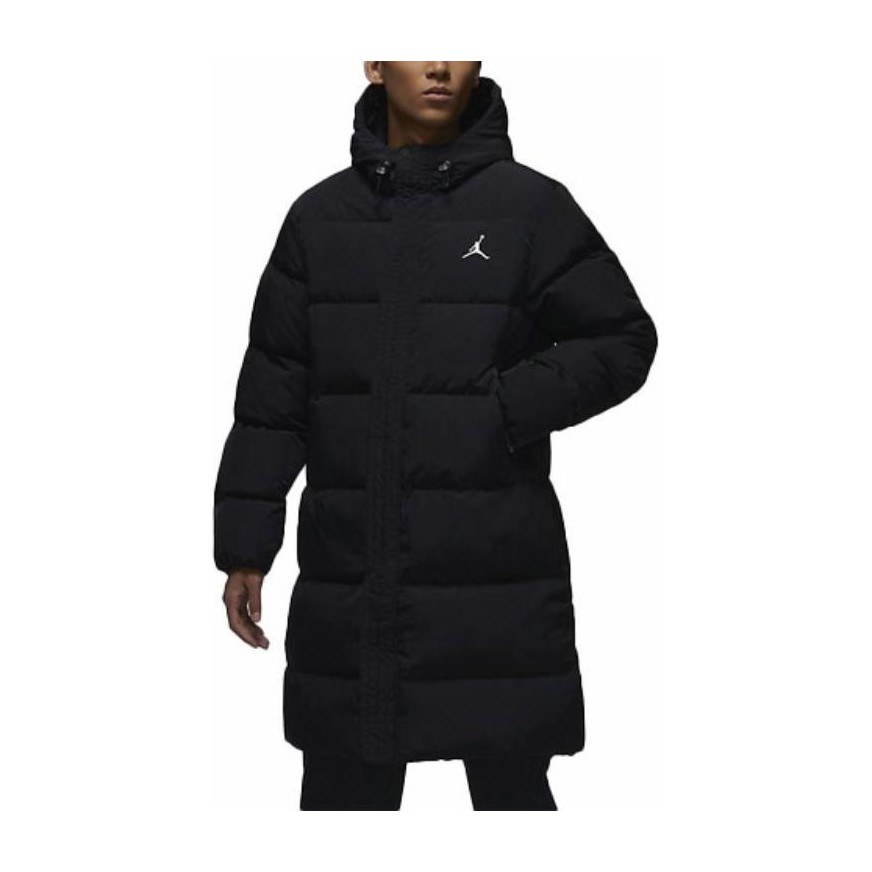 Jordan Long Down Jacket Black
