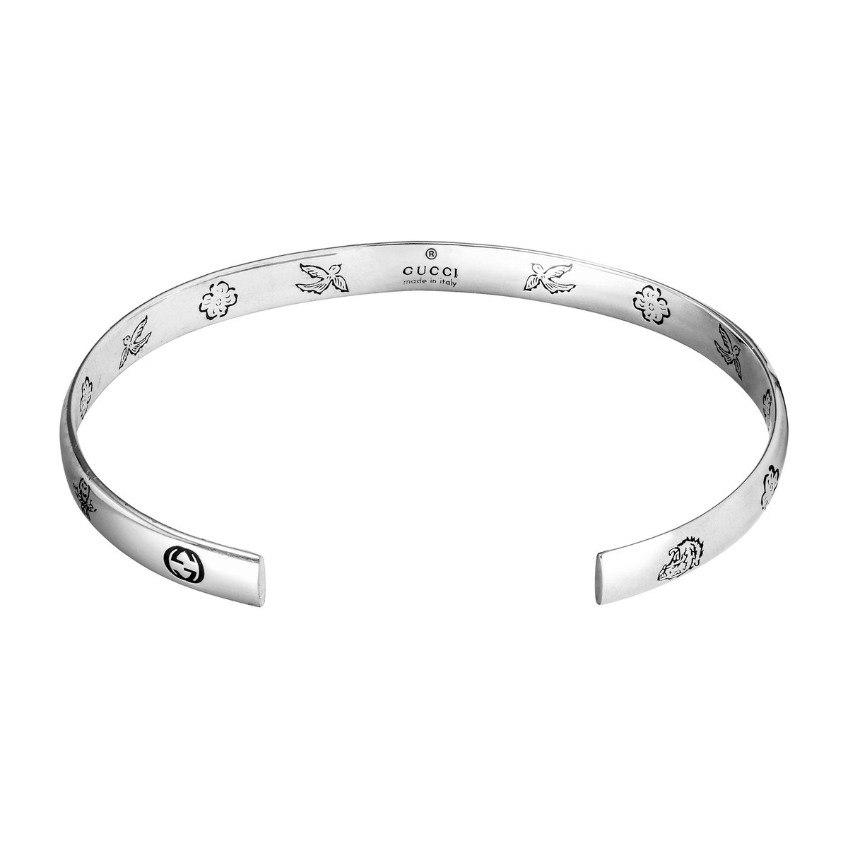 Gucci Blind For Love Silver Bracelet